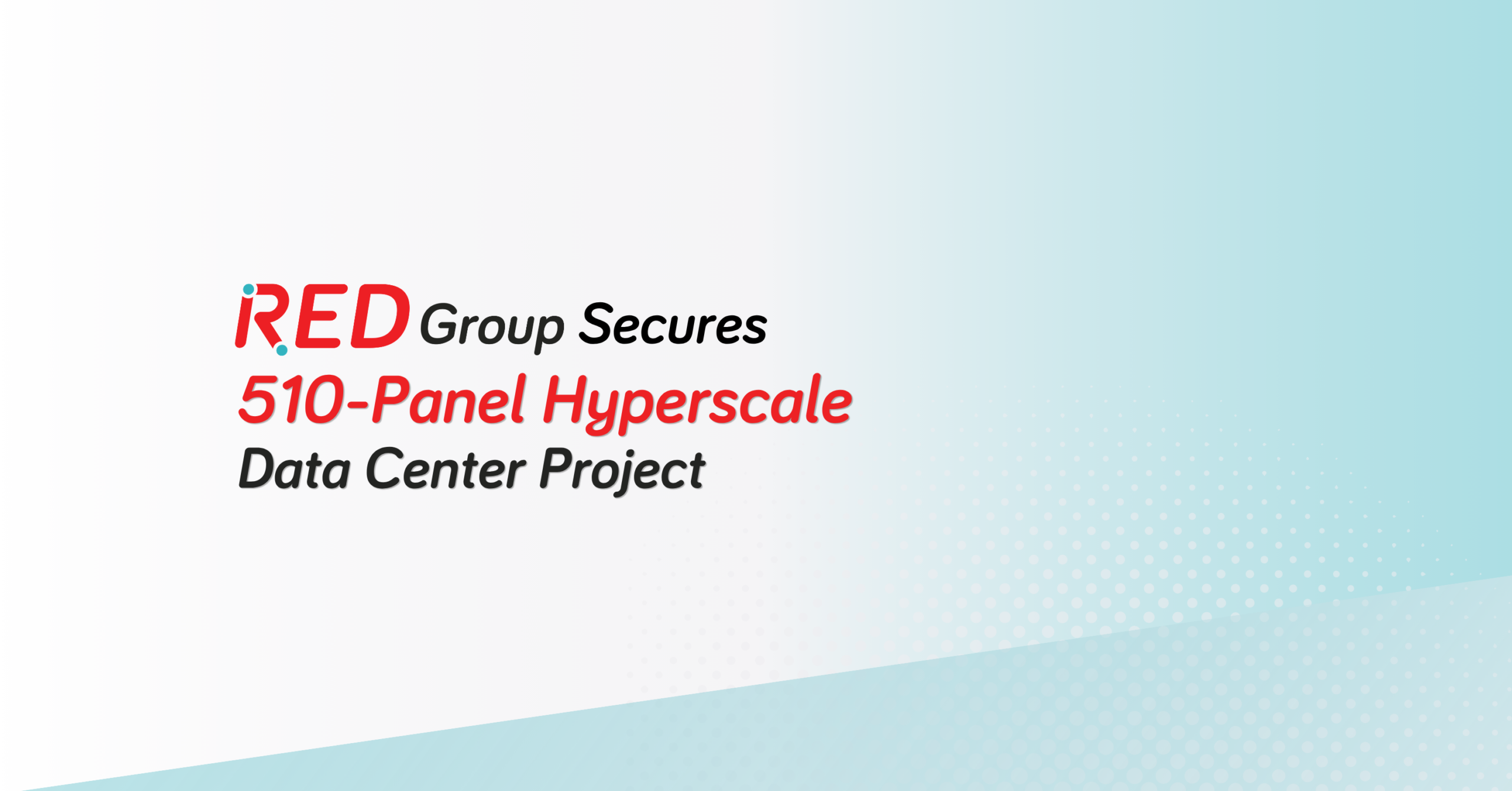 510 BMS Control Panels for Hyperscale Data Centers | RED Group